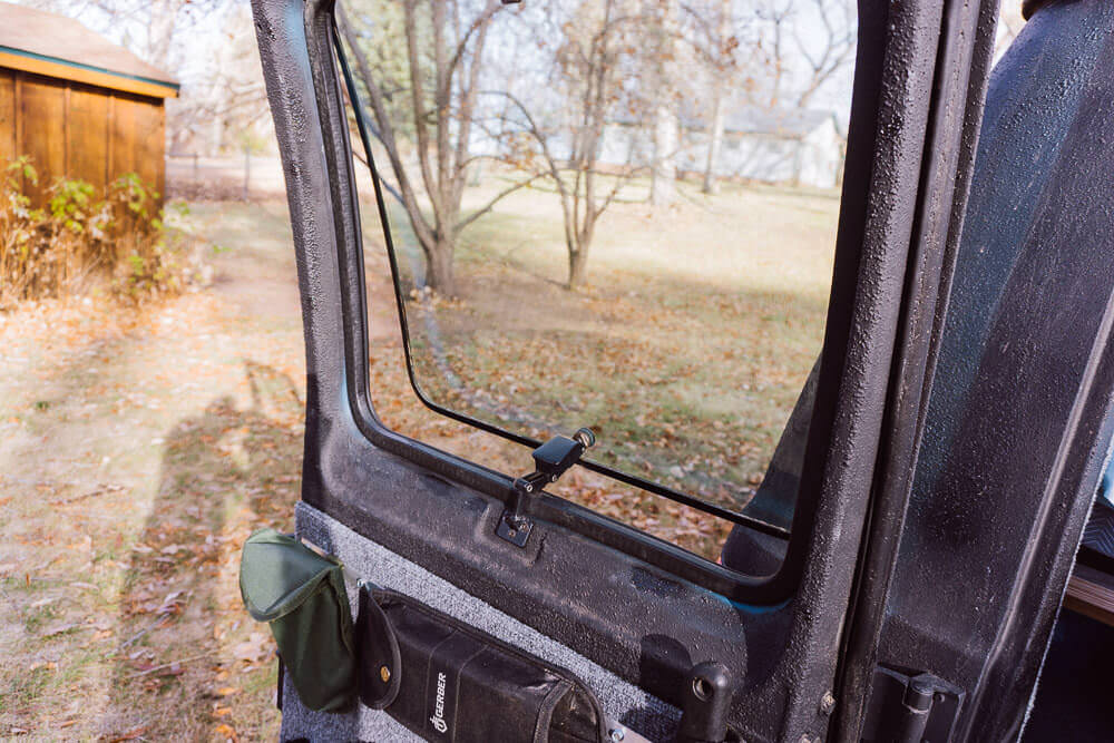 Vehicle window hinges for dodge ram van