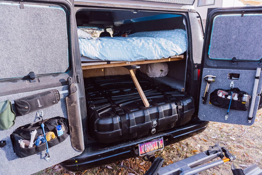 Roadtrip mountain bike storage