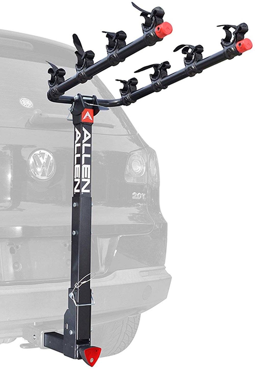 Rv Motorhome Bike Platform Rear Rack Carrier Fits 2" Receiver or Bumper Mount