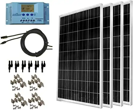 WindyNation 400W Solar Panel Kit