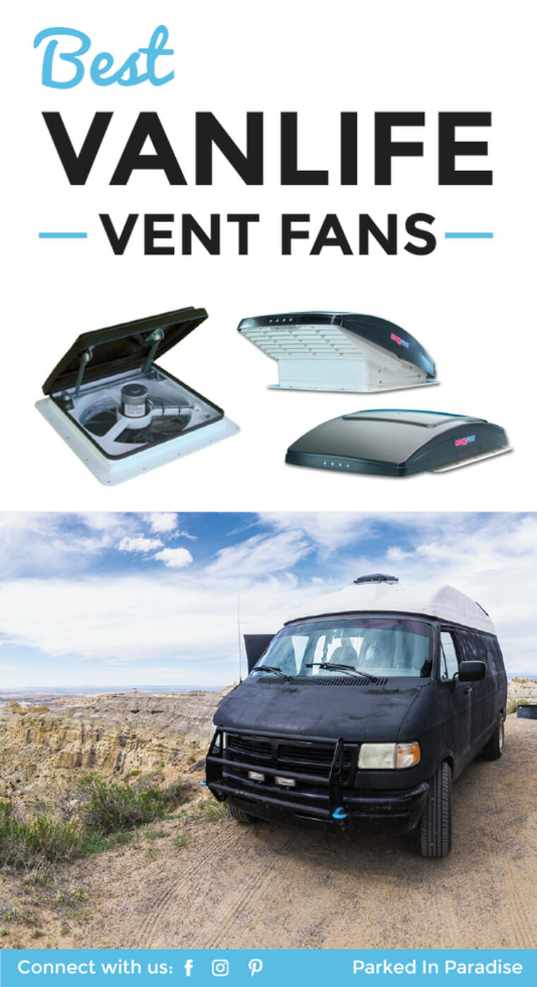 Solid breakdown of vent fans for your next van build. This will give a lot of ventilation against condensation and moisture in the winter and keep the camper cool in the hot summer. I can't wait to start the #vanlife