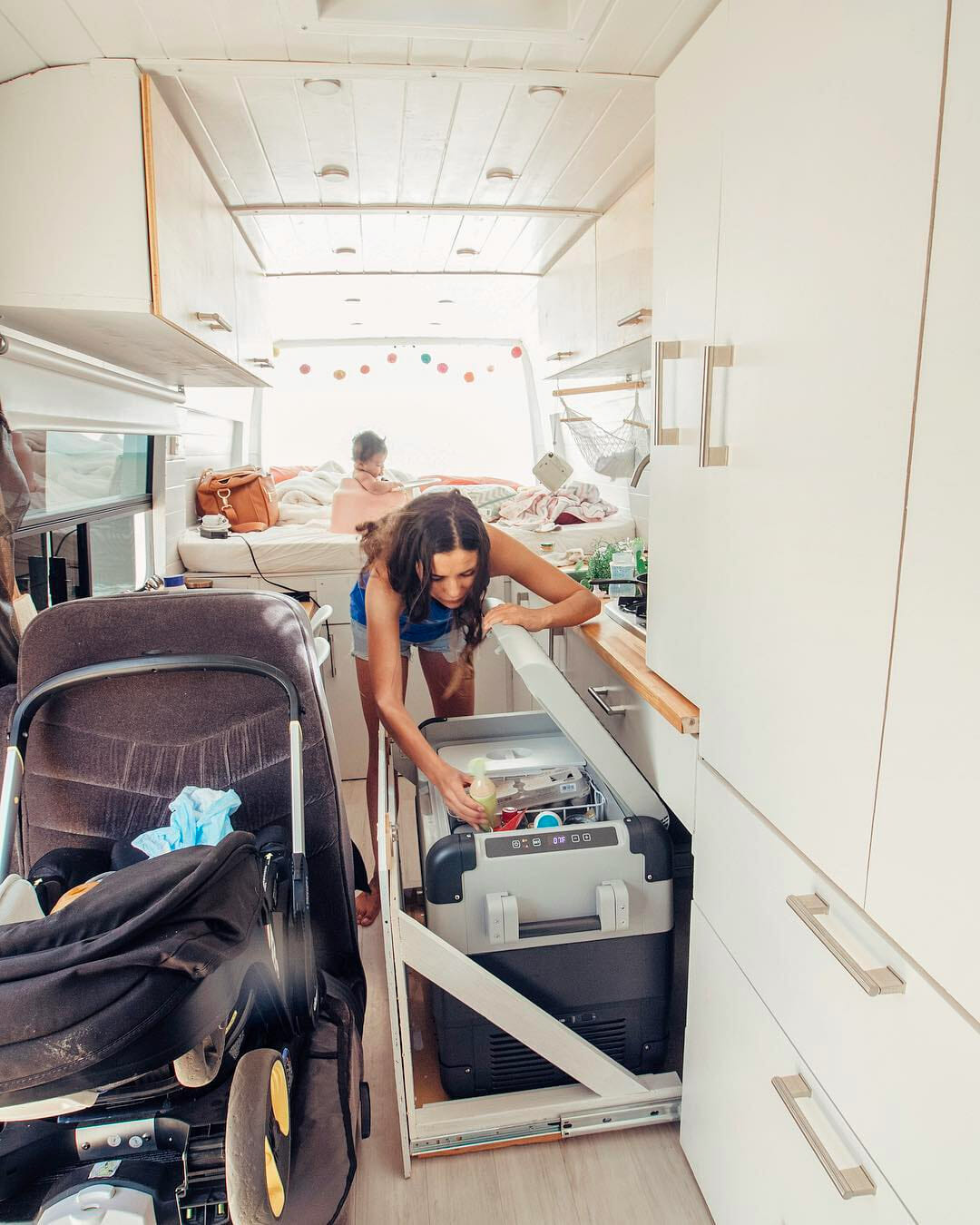 Keeping Food Cold With A Conversion Van Refrigerator