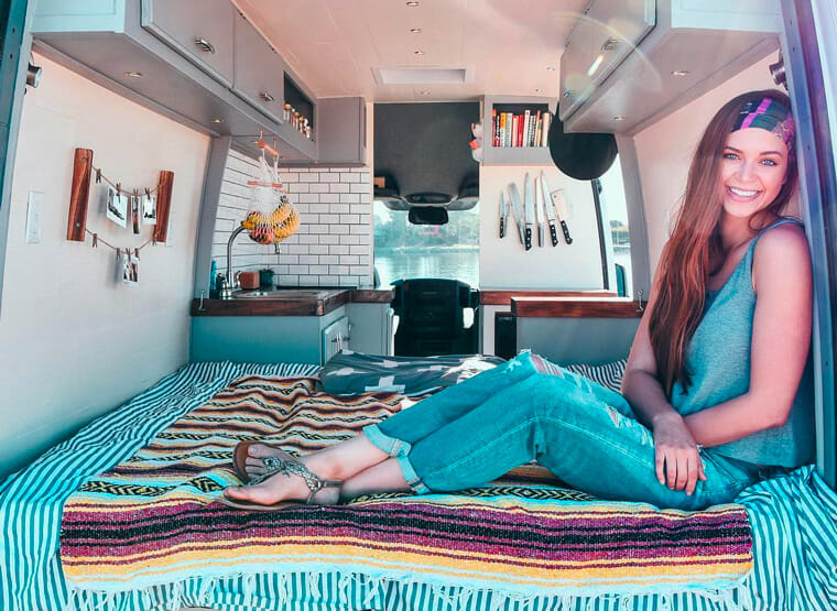 life in a campervan