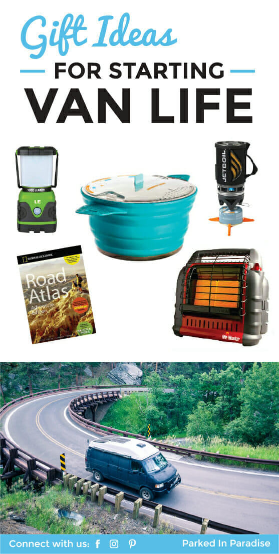 These are really awesome ideas for #vanlife! I know someone an adventure atlas would be perfect for. This would make the perfect christmas, birthday, anniversary or summer gift for a road trip or camper van enthusiast!