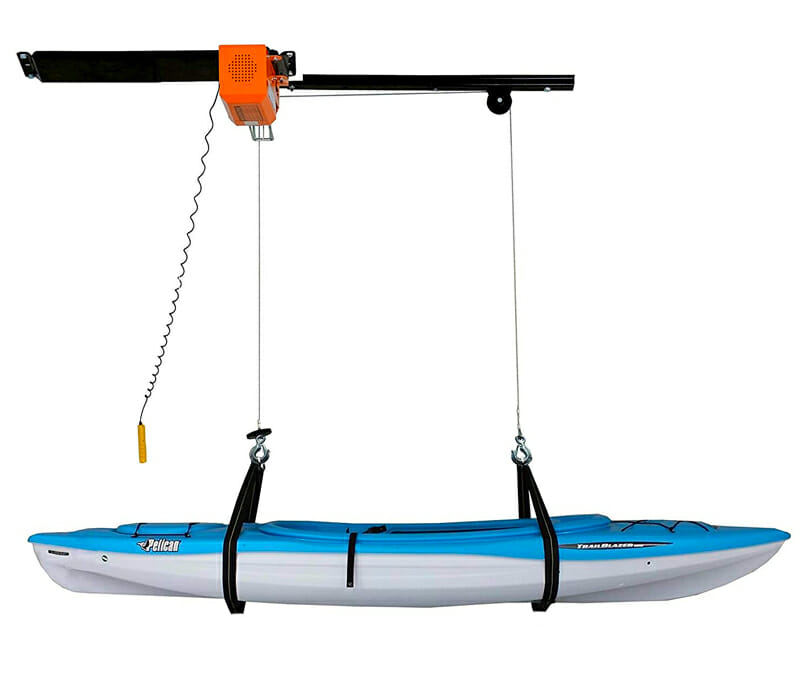 Best kayak or canoe storage hoist for your garage