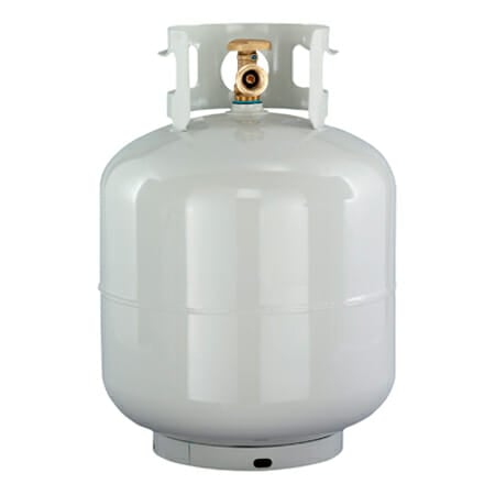 4.5 gallon propane tank