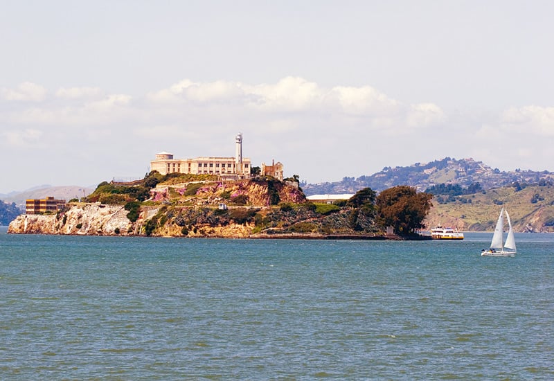 alcatraz island national park in california