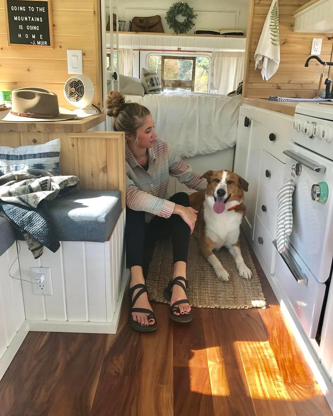 living in a tiny home, bus or RV