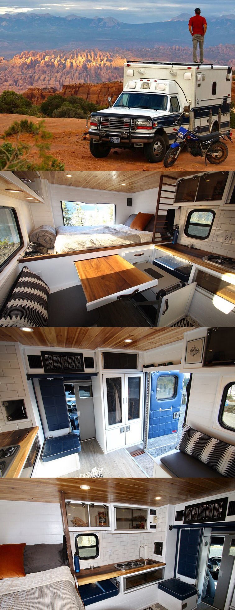 ambulance restoration camper conversion