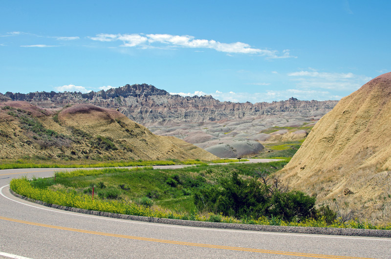 driving on badlands loop road is one of the top things to do in south dakota