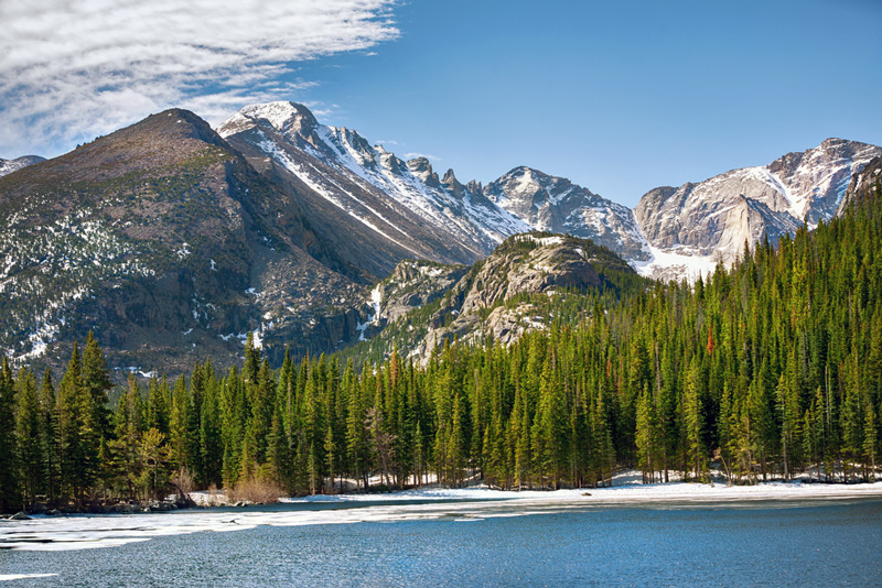 bear lake in rocky mountain national park