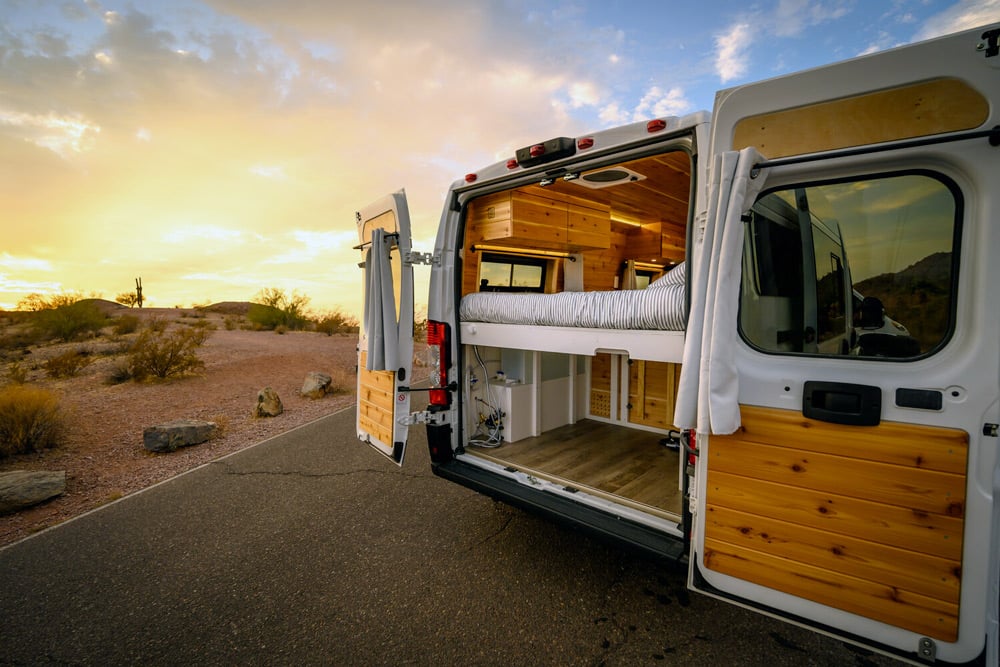 arizona camper van upfitter boho camper vans