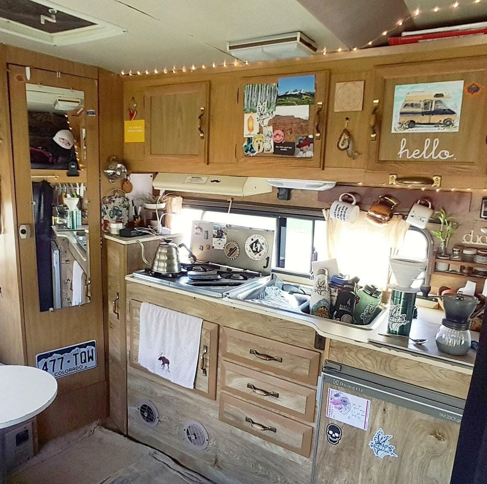 class c camper kitchen