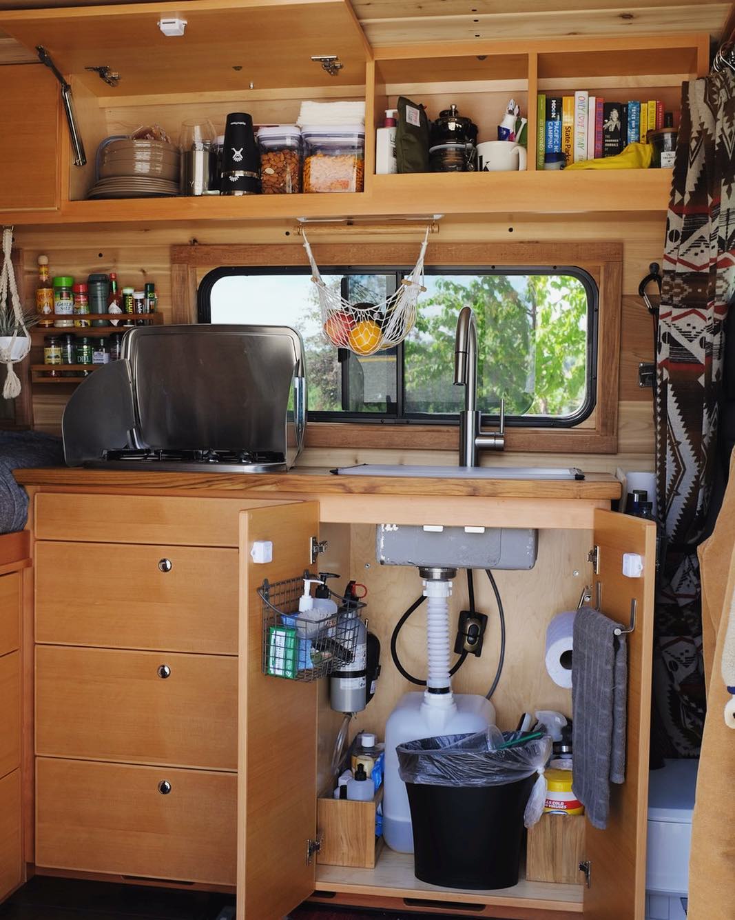 building a DIY water system into a campervan conversion