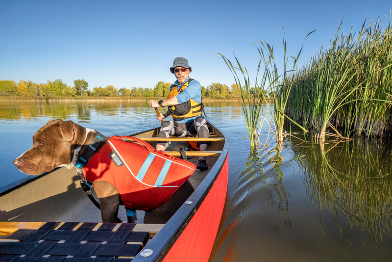 canoes offer more storage space for gear