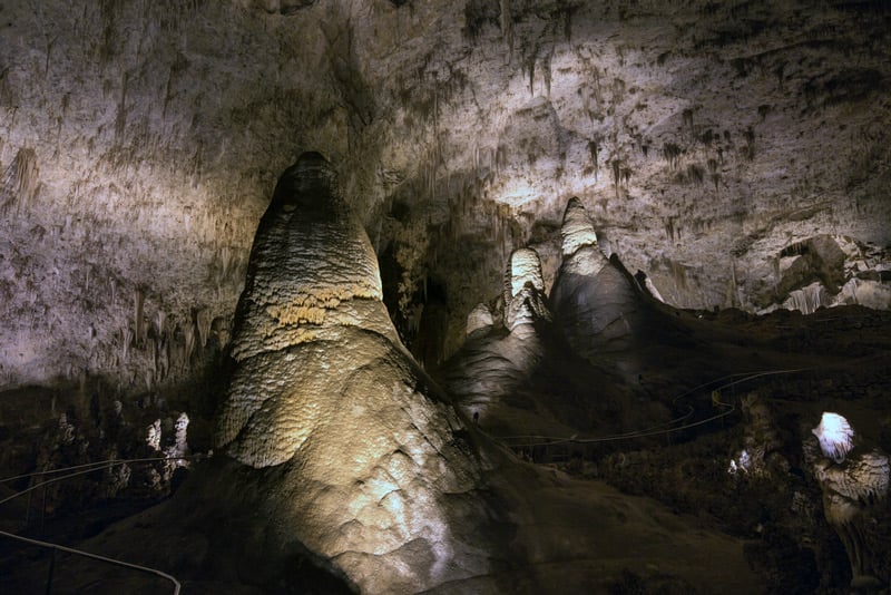 carlsbad caverns national park in new mexico trail
