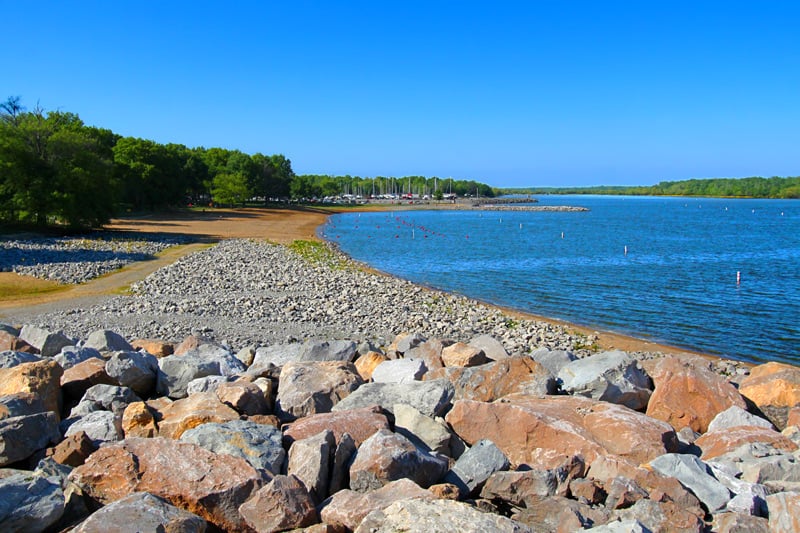 Carlyle Lake near Eldon Hazlet State Park, Southern Illinois