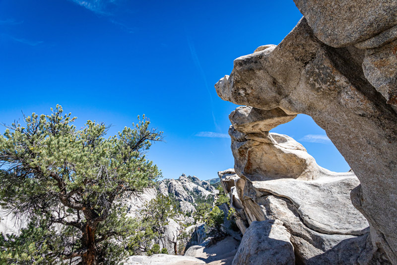 rock climbing in city of rocks national park idaho