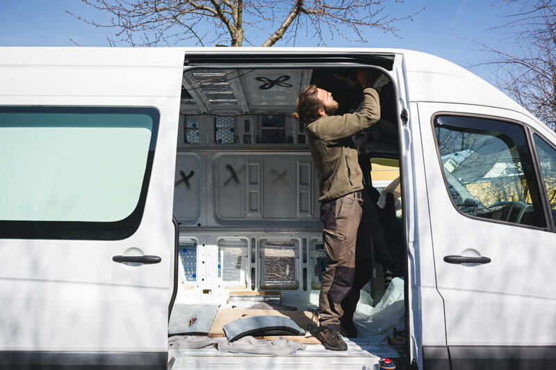 converting a van into a diy camper