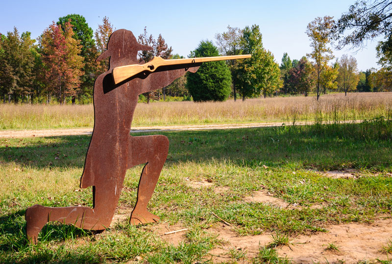 cowpens national battlefield park in south carolina