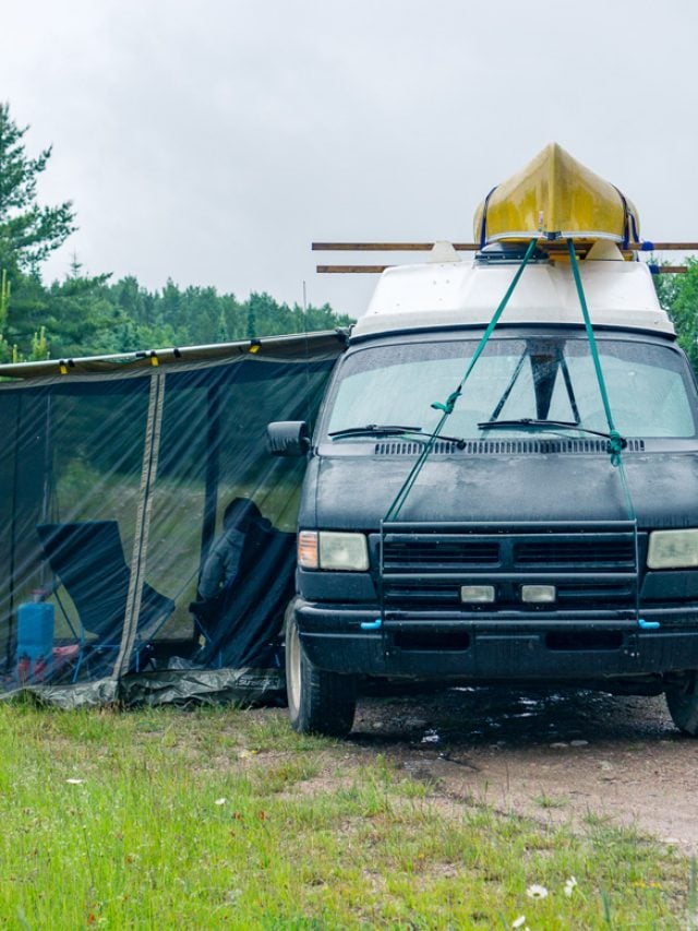 camper van conversion in the midwest