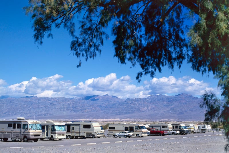 rv campground in death valley national park