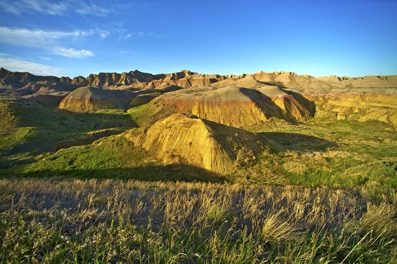 deer haven wilderness area in badlands national park