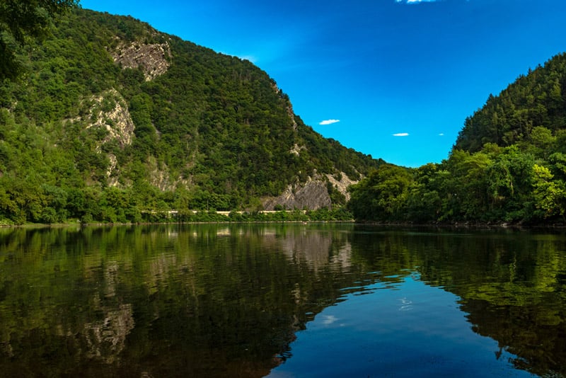 Delaware water gap in new jersey national park