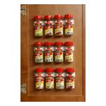 door hanging spice rack clips