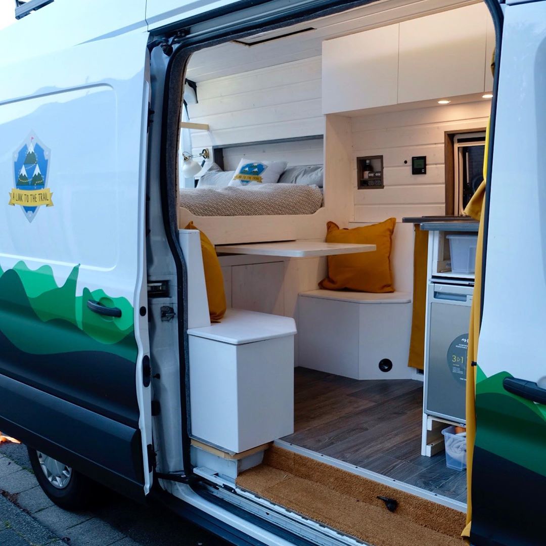 Ford Transit Camper Conversion Ideas Inspiration Parked In Paradise