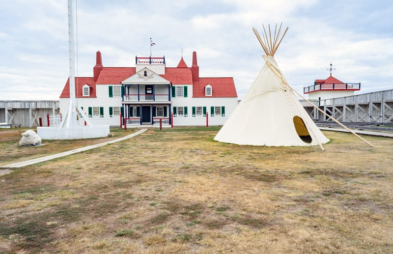 fort union national historic site and trading post in north dakota