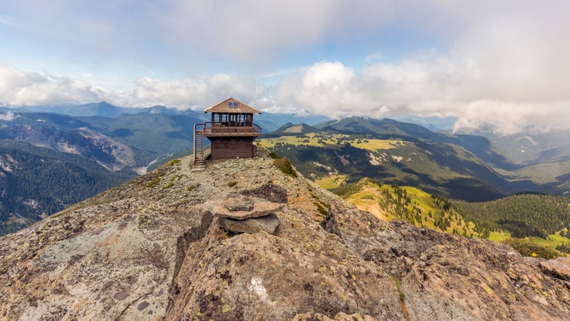fremont lookout tower mount rainier national park