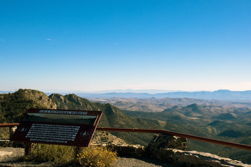 dispersed camping is permitted in the gila national forest new mexico