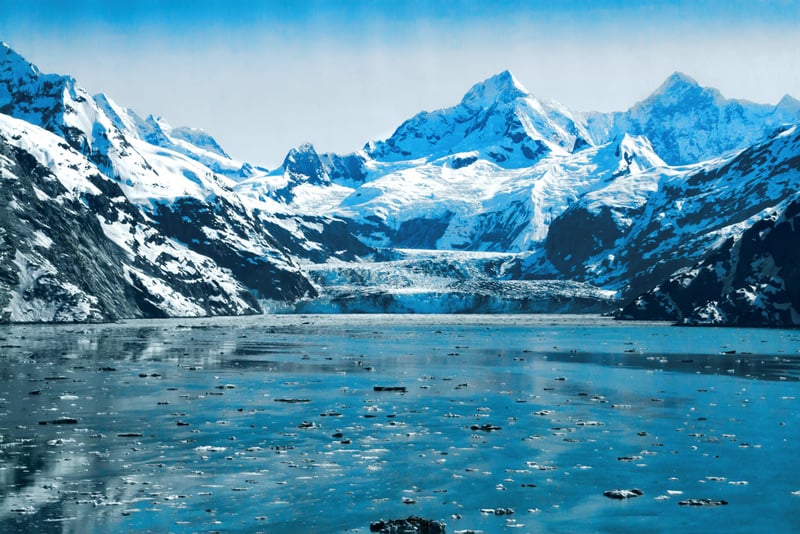 glacier bay national park in alaska