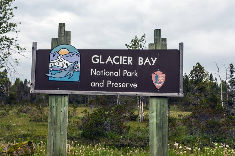 entrance to glacier bay national park