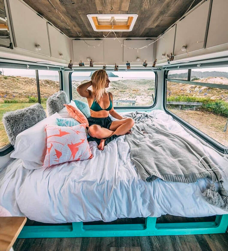 campervan with large windows