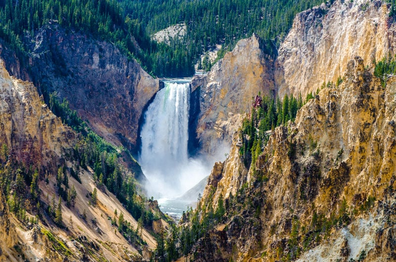 day hiking the grand canyon of the yellowstone