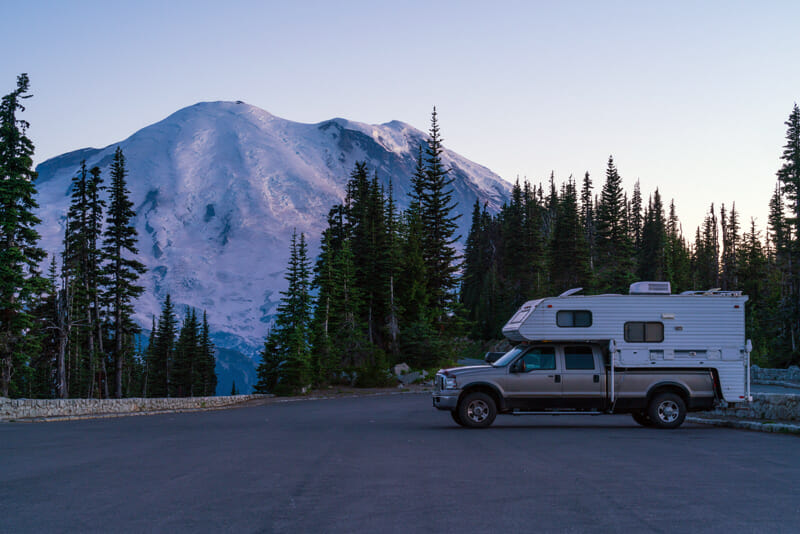 hard sided truck camper that doesn't pop up