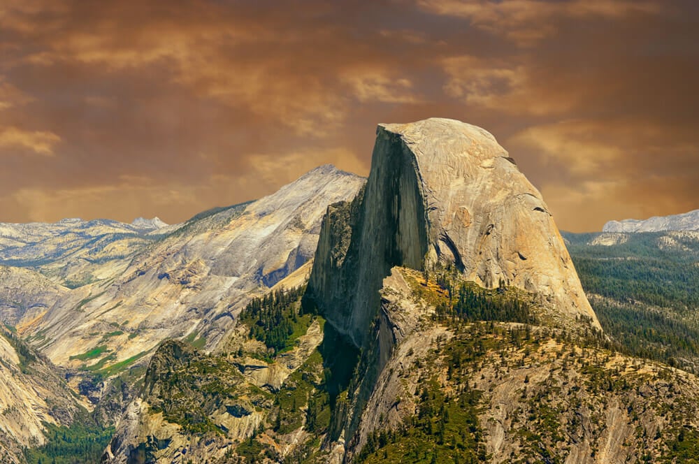 Visiting Yosemite National Park and Hiking up half dome