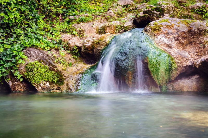 natural hot spring in arkansas