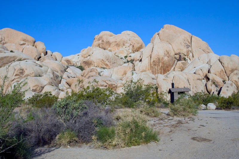indian cove campground at joshua tree national park in southern california