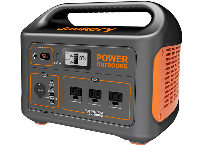 jackery explorer 1000w camping generator