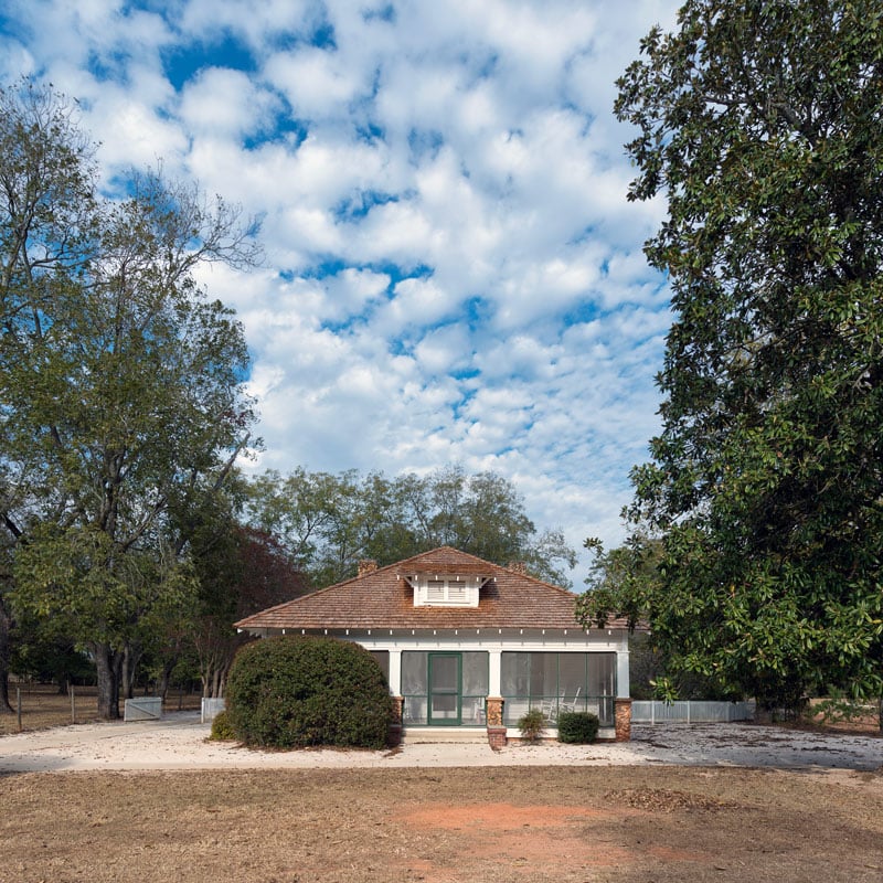 jimmy carter boyhood home and national histroic site in a park