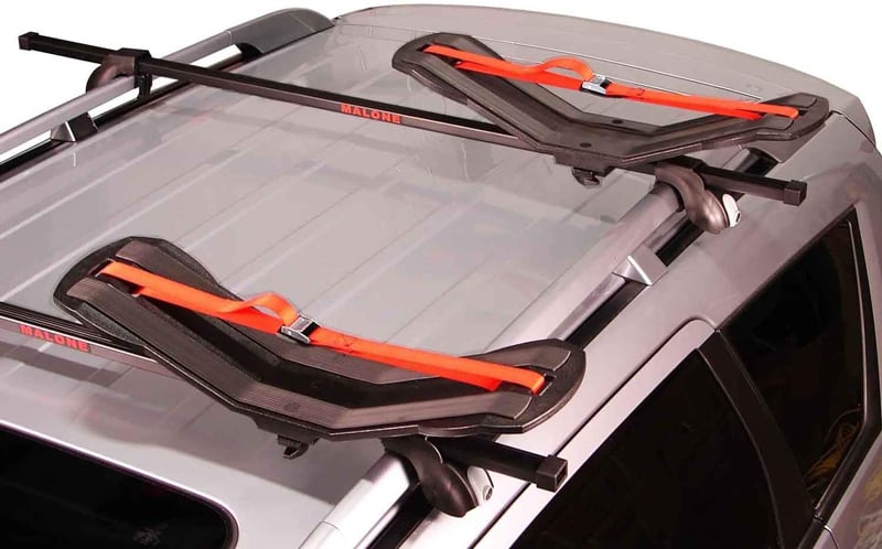 kayak roof rack saddles