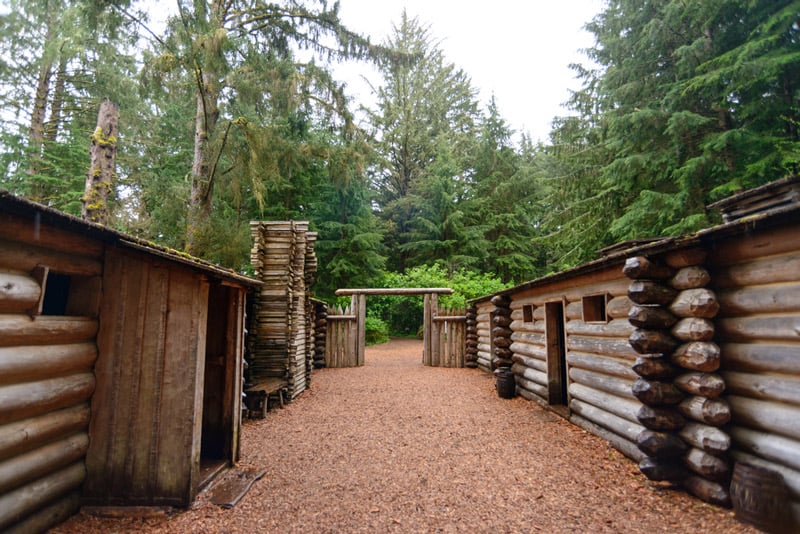 fort clatsop in the lewis and clark national historical park and trail