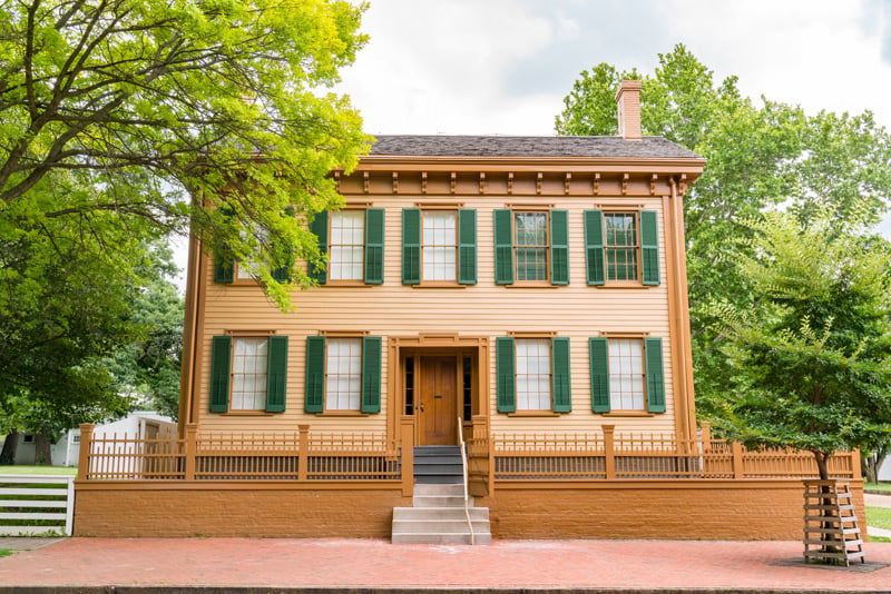 Lincoln Home National Historic Site in Springfield, Illinois