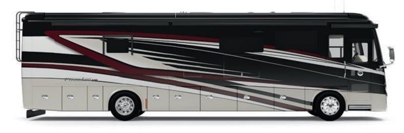 luxury class a motorhome design