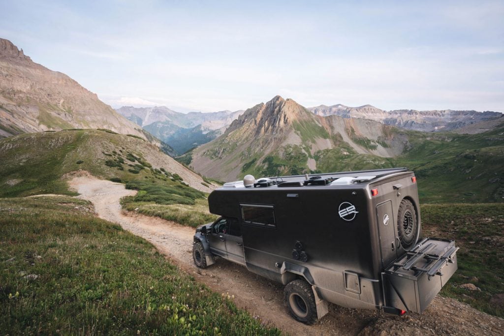 taking a luxury expedition vehicle off grid