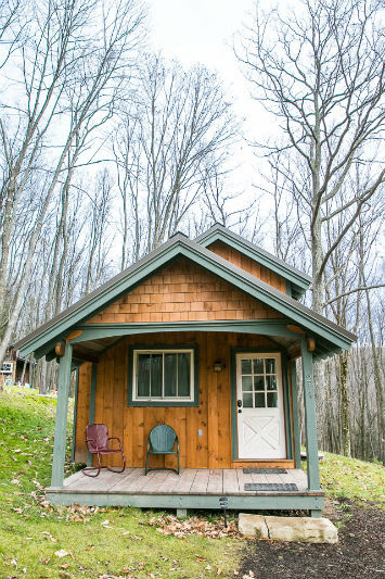 maryland tiny home rental for a glamping vacation