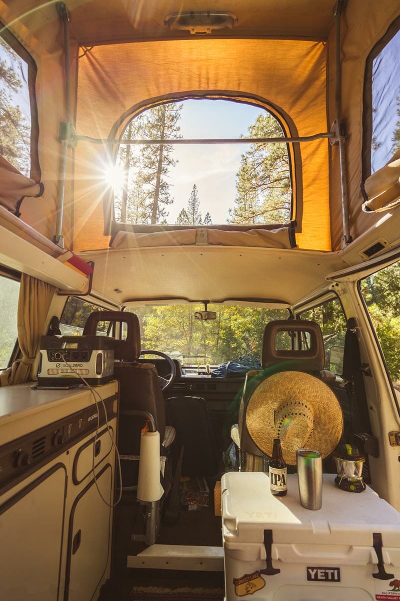 Campervan Interiors We Love Parked In Paradise